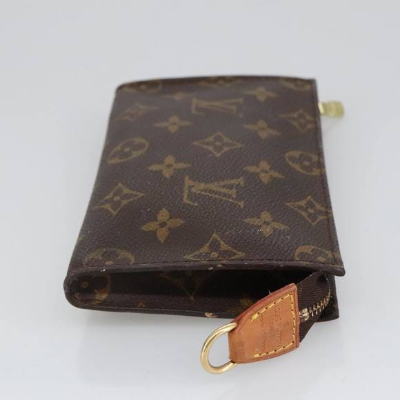 LOUIS VUITTON Monogram Bucket PM Accessory Pouch LV Auth 103903 - Picture 3 of 16